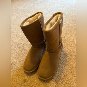 BearPaw Tan Winter & Rain Boots